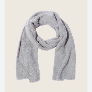 NWT Barefoot Dreams Pewter CC Solid Women's Scarf OS